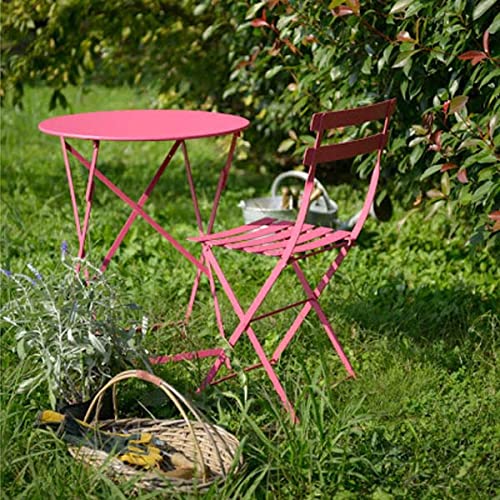 Amazon｜Fermob/bistro ビストロ｜ラウンドテーブル60とチェア2脚